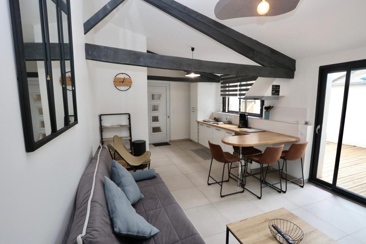 L'Atelier Et Sa Terrasse Apartment Pontivy Exterior foto